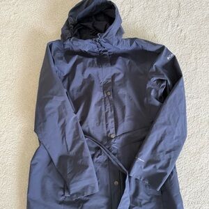 Columbia Women’s Arcadia Arcadia II LONG Omni-Tech Rain Trench Coat Jacket L